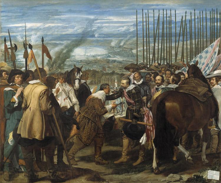 Diego Velazquez The Surrender of Breda (Las Lanzas) (df01) France oil painting art